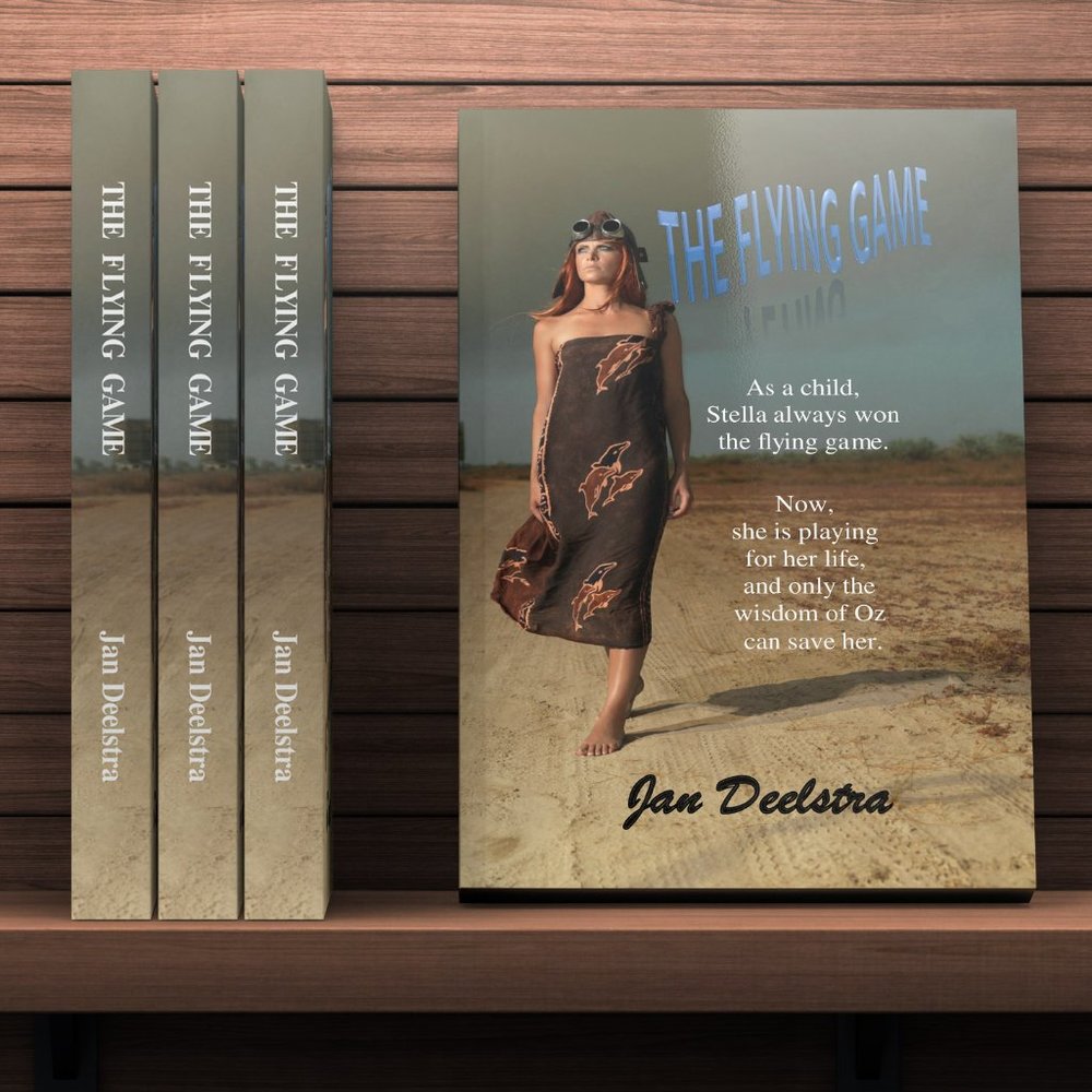 The Flying Game by International Best-Selling Author, J. Deelstra NEW CONDITION!